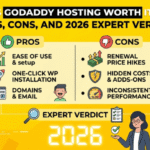 Is GoDaddy Hosting Worth It? Pros, Cons, and 2026 Expert Verdict