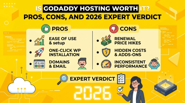 Is GoDaddy Hosting Worth It? Pros, Cons, and 2026 Expert Verdict